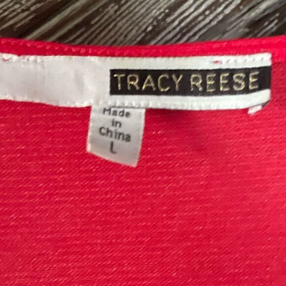 Tracy Reese pleated surplice midi dress - Picture 7 of 10